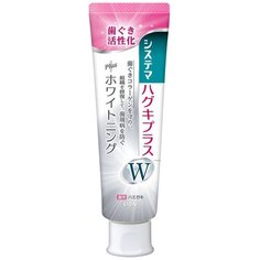 Зубная паста Lion Systema Haguki Plus White для профилактики болезней дёсен и придания белизны зубам, 95гр