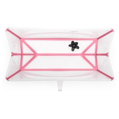 Ванночка Stokke FlexiBath прозрачный/розовый