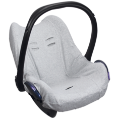DOOKY Чехол в автокресло Seat cover 0+ Melange grey melange