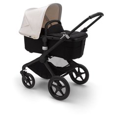 Универсальная коляска Bugaboo Fox (2 в 1), BLACK/BLACK/FRESH WHITE, цвет шасси: черный