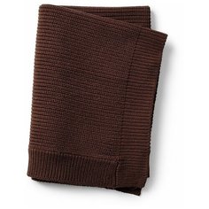 Плед Elodie шерстяной 70х100 см chocolate