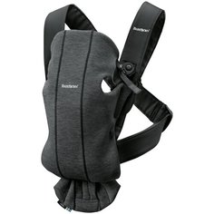 Рюкзак-переноска BabyBjorn Mini 3D Jersey, Charcoal Gray