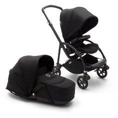 Универсальная коляска Bugaboo Bee6 (2 в 1), black/black/black, цвет шасси: черный