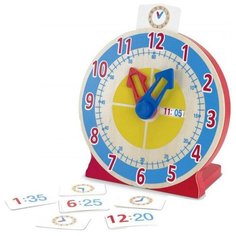 Melissa&Doug Часы с карточками-заданиями