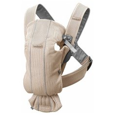 BabyBjorn Рюкзак для новорожденного BabyBjorn Mini Mesh Жемчужно-розовый