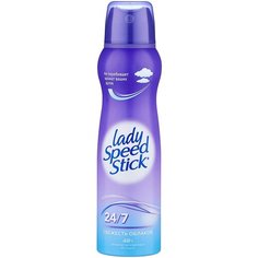 Lady Speed Stick дезодорант-антиперспирант, спрей, 24/7 Свежесть облаков, 150 мл
