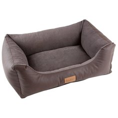 Лежак для собак и кошек KATSU SOFA SKAJ 117х80х28 см размер L лежак для животных темно-коричневый