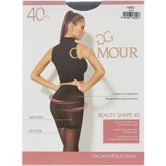 Колготки Glamour Beauty Shape, 40 den, размер 3-M, nero (черный)