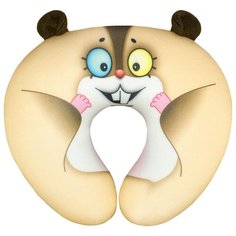 Подушка для шеи Штучки, к которым тянутся ручки ЗОО, Хомяк