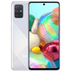 Смартфон Samsung Galaxy A71 6/128GB, серебряный