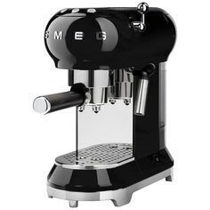 Кофеварка рожковая smeg ECF01, черный