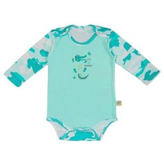 Боди Сонный Гномик размер 62, бирюзовый