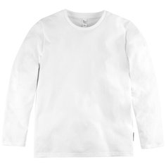 Лонгслив Bossa Nova, размер 128, белый