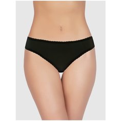 Vis-a-Vis Трусы стринги с кружевной отделкой, размер S, black