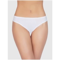 Vis-a-Vis Трусы стринги с кружевной отделкой, размер L, white
