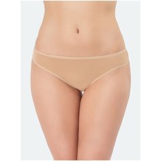 Vis-a-Vis Трусы слипы классика средней посадки, размер XS, beige