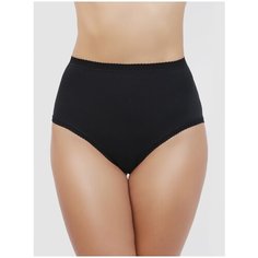 Vis-a-Vis Трусы слипы Basic макси, отделанные тесьмой, размер XXL, black