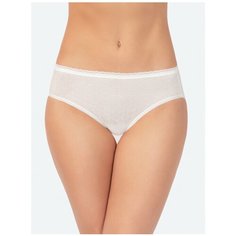 Vis-a-Vis Трусы слипы классические с тесьмой на поясе, размер XL, off white