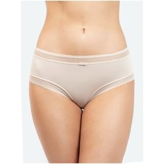 Vis-a-Vis Трусы слипы средней посадки с кружевом, размер XXL, beige