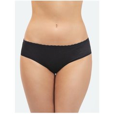 Vis-a-Vis Трусы слипы классические с тесьмой на поясе, размер M, black