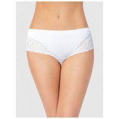 Vis-a-Vis Трусы бикини низкой посадки с кружевом, размер XS, white