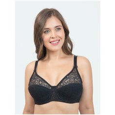 Бюстгальтер Vis-a-Vis, размер 80Е, черный