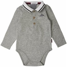 Боди Gulliver Baby размер 80, серый