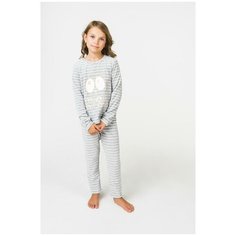 Пижама Boboli размер 116, серый/белый