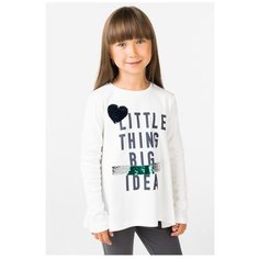 Лонгслив Ido, размер 140, белый