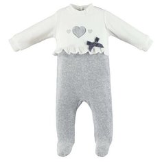 Комбинезон Ido, размер 68, белый/серый