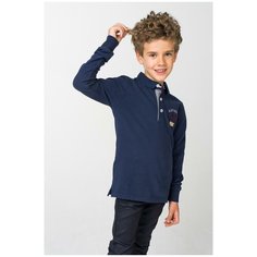 Поло Ido, размер 152, синий