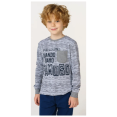 Лонгслив Ido, размер 98, серый