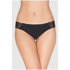 Vis-a-Vis Трусы бразильяна с кружевом, размер S, black