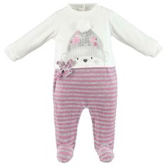 Комбинезон Ido, размер 86, белый/розовый