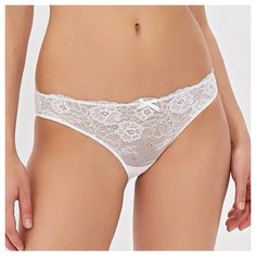 Innamore Трусы слипы кружевные Basic lace, размер 4(46), bianco