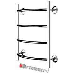 Электрический полотенцесушитель INDIGO Arc 50x40 ЭП (кнопка) хром