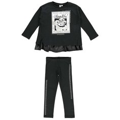 Комплект одежды Ido размер 164, черный