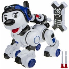 Робот 1 TOY щенок-робот Дружок Т16453 белый/синий