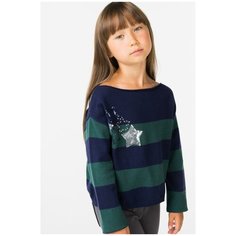 Джемпер Ido размер 122, синий/зеленый