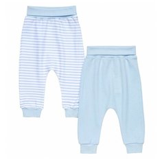 Комплект ползунков artie, 2 шт., размер 68, голубой