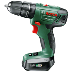 Аккумуляторная ударная дрель-шуруповерт BOSCH PSB 1440 LI-2 1.5Ah x2 Case