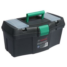 Ящик с органайзером TUNDRA 4649983 41x22x19 см черный/зеленый