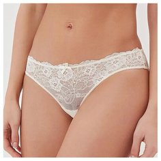 Innamore Трусы слипы кружевные Basic lace, размер 5(48), avorio