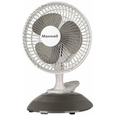 Настольный вентилятор Maxwell MW-3548, серый