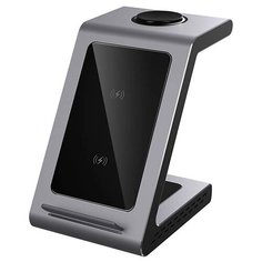 Беспроводная зарядная станция Prestigio ReVolt A8 (PCS108A_SG), 5 Вт, grey