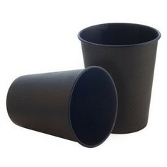 Стакан бумажный 400мл для горячего Total Black, 50 шт Formacia