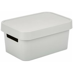 Коробка INFINITY с крышкой 4.5л серая Curver