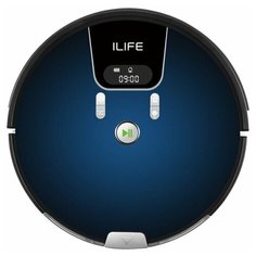 Робот-пылесос ILIFE, подметание и мытье, высокое всасывание 2000 Па, резервуар для воды с интеллектуальным управлением объемом 300 мл, управление через приложение