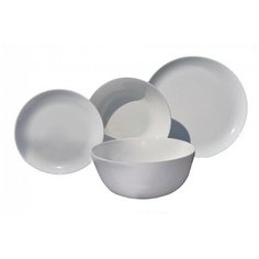 Столовый сервиз Luminarc Diwali H5869/P2920/P2961, 6 персон, 19 предм., серый