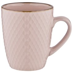 Кружка Lefard 191-111 320 мл коллекция "графика" цвет:розовый отлив